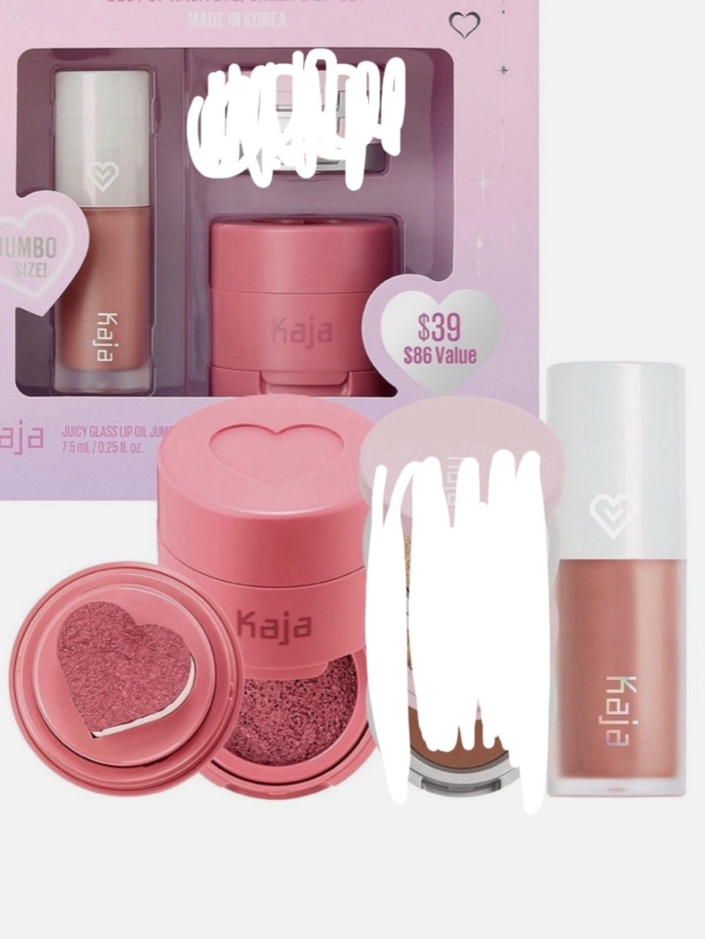 💄Kaja Cheek & Lip Set